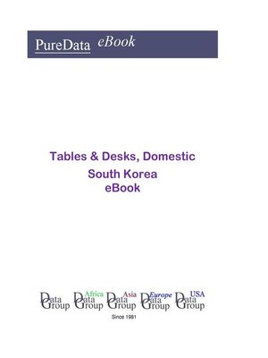 cover image of Tables & Desks, Domestic in South Korea